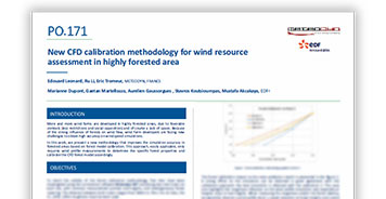 Poster : Nouvelle méthode d’estimation de la ressource en vent en zones forestières